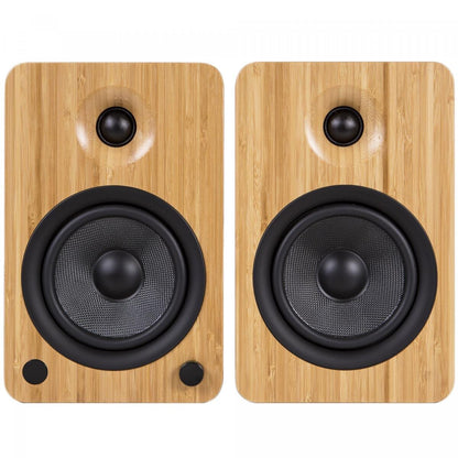 Kanto - YU6 Bluetooth Active Speaker Bamboo