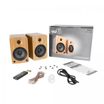 Kanto - YU6 Bluetooth Active Speaker Bamboo