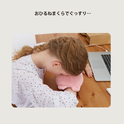 Lourdes - [Hong Kong licensed goods] Animal shape nap temperature sensing timer hand pillow AX-KXL4100 (Shiba Inu)