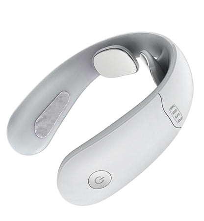 Kusa - N200 Smart Neck Massager for Warming Neck White Japanese Brand Bluetooth APP Connect to USB for Charging