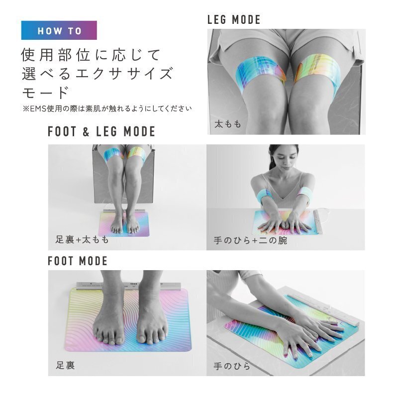 Lourdes - AX-FRL909 EMS 多功能微電流肌肉塑形墊【香港行貨】 Lourdes