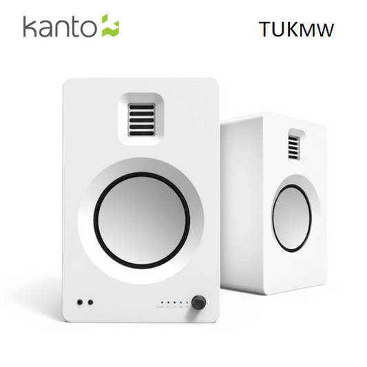 Kanto - TUK 旗艦級藍牙有源喇叭 白色