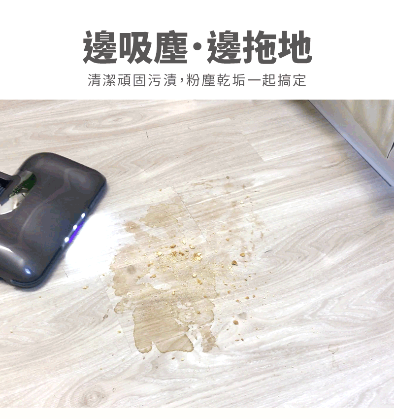 Anewpow - 台灣 UV紫外線殺菌電動濕拖吸兩用刷頭AC71 (Dyson V7/V8/V10/Fluffy/V11系列適用)拖布可拆可換 Anewpow