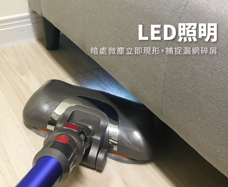 Anewpow - 台灣 UV紫外線殺菌電動濕拖吸兩用刷頭AC71 (Dyson V7/V8/V10/Fluffy/V11系列適用)拖布可拆可換 Anewpow