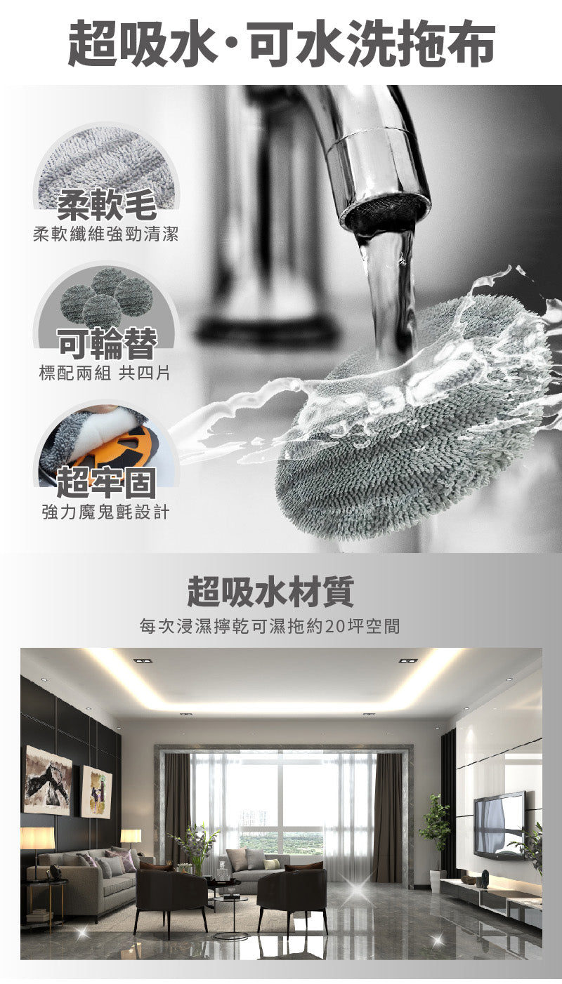 Anewpow - 台灣 UV紫外線殺菌電動濕拖吸兩用刷頭AC71 (Dyson V7/V8/V10/Fluffy/V11系列適用)拖布可拆可換 Anewpow