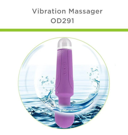 Oreadex - [Hong Kong licensed goods] Female-oriented sexy vibration massager OD291 (black)