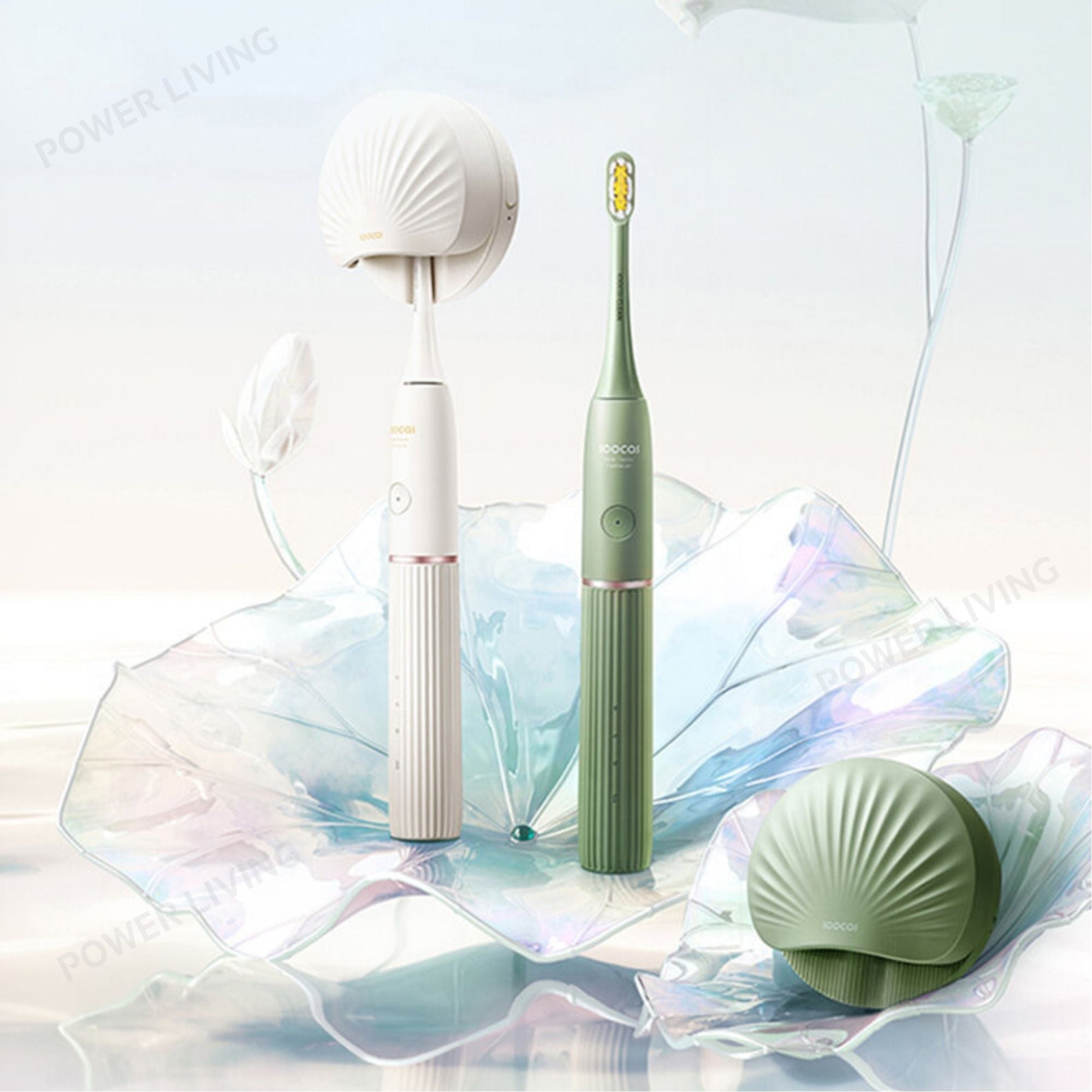 SOOCAS - D2 UVC紫外線滅菌聲波電動牙刷 （白色） 【香港行貨】 D2-WH SOOCAS