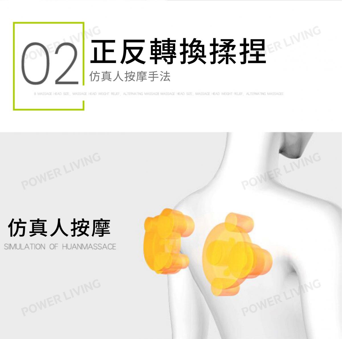 Oreadex - 【香港行貨】無線頸背部指壓式按摩器 OD580 Oreadex