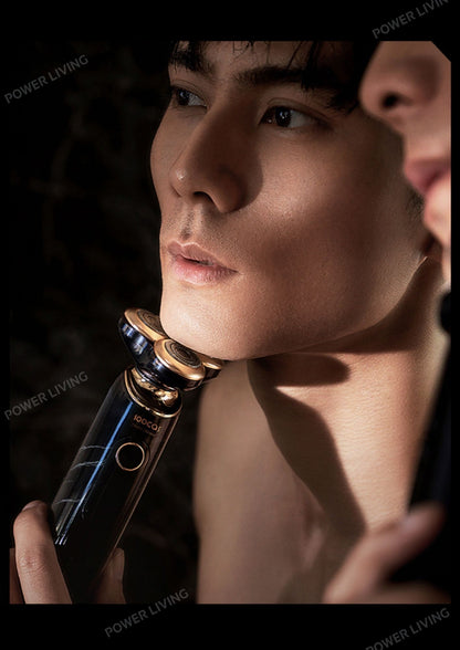 SOOCAS - S32 Marble Cleansing Multifunctional Men's Electric Shaver | Shaving + Cleansing + Blackhead Removal | IPX7 Waterproof [Hong Kong Licensed]