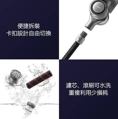 Dreame - Dreame V12 vacuum cleaner and mop cordless vacuum cleaner | floor scrubber | 27kPa suction power | 185AW suction power