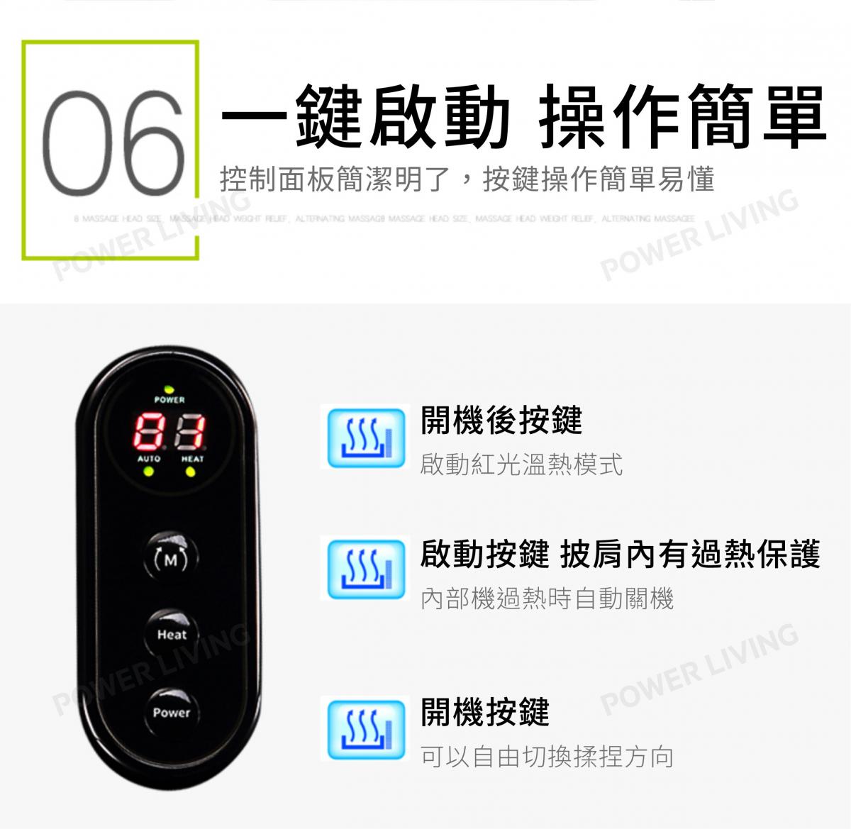 Oreadex - 【香港行貨】無線頸背部指壓式按摩器 OD580 Oreadex