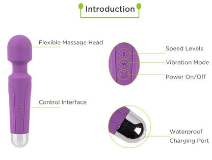 Oreadex - [Hong Kong licensed goods] Female-oriented sexy vibration massager OD291 (purple)