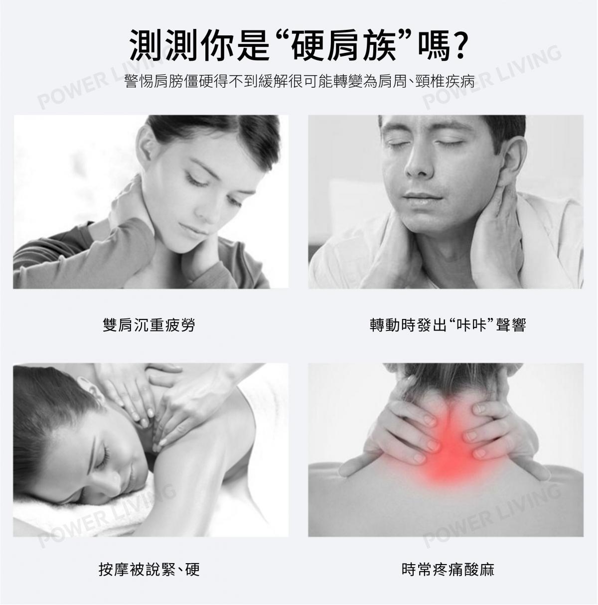 Oreadex - 【香港行貨】無線頸背部指壓式按摩器 OD580 Oreadex